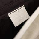GUCCI Jackie Shoulder Bag Canvas Beige Silver 001 3824 Auth ep15824A-10