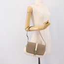 GUCCI Jackie Shoulder Bag Canvas Beige Silver 001 3824 Auth ep15824A-21