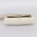 GUCCI Jackie Shoulder Bag Canvas Beige Silver 001 3824 Auth ep15824A-5