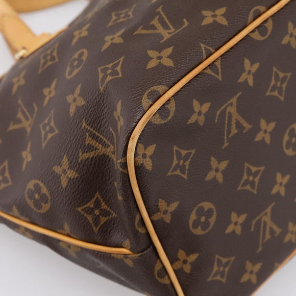 LOUIS VUITTON Monogram Palermo PM Tote Bag M40145 LV Auth ep15829A