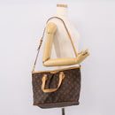 LOUIS VUITTON Monogram Palermo PM Tote Bag M40145 LV Auth ep15829A-25