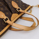 LOUIS VUITTON Monogram Palermo PM Tote Bag M40145 LV Auth ep15829A-7