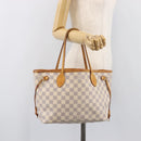 LOUIS VUITTON Damier Azur Neverfull PM Tote Bag N41362 LV Auth ep15839-29