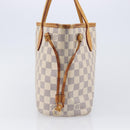 LOUIS VUITTON Damier Azur Neverfull PM Tote Bag N41362 LV Auth ep15839-3