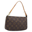 LOUIS VUITTON Monogram Pochette Accessoires Pouch M51980 LV Auth ep15840-1