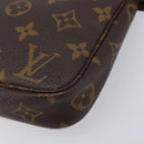 LOUIS VUITTON Monogram Pochette Accessoires Pouch M51980 LV Auth ep15840-15