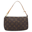LOUIS VUITTON Monogram Pochette Accessoires Pouch M51980 LV Auth ep15840-13