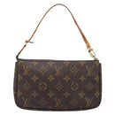 LOUIS VUITTON Monogram Pochette Accessoires Pouch M51980 LV Auth ep15840-2