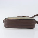 Burberrys Nova Check Shoulder Bag Canvas Beige Gold Auth ep15843-5