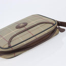 Burberrys Nova Check Shoulder Bag Canvas Beige Gold Auth ep15843-6