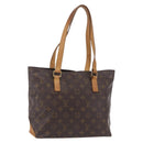 LOUIS VUITTON Monogram Cabas Piano Tote Bag M51148 LV Auth ep15844-1