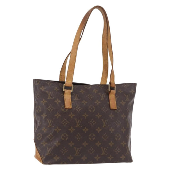 LOUIS VUITTON Monogram Cabas Piano Tote Bag M51148 LV Auth ep15844