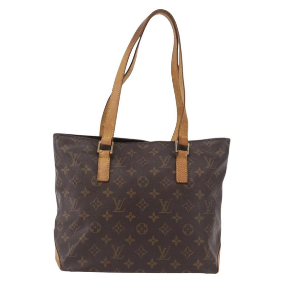 LOUIS VUITTON Monogram Cabas Piano Tote Bag M51148 LV Auth ep15844