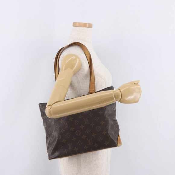LOUIS VUITTON Monogram Cabas Piano Tote Bag M51148 LV Auth ep15844