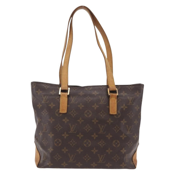 LOUIS VUITTON Monogram Cabas Piano Tote Bag M51148 LV Auth ep15844