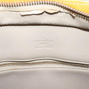 LOUIS VUITTON Monogram Vernis Houston Hand Bag Beige M91004 LV Auth ep15845-22