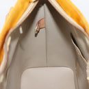 LOUIS VUITTON Monogram Vernis Houston Hand Bag Beige M91004 LV Auth ep15845-23