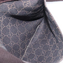 GUCCI GG Canvas Shoulder Bag Black Silver 27639 Auth ep15846-24