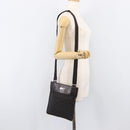 GUCCI GG Canvas Shoulder Bag Black Silver 27639 Auth ep15846-26
