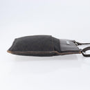 GUCCI GG Canvas Shoulder Bag Black Silver 27639 Auth ep15846-4