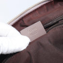 GUCCI GG Canvas Sherry Line Shoulder Bag Beige Gold 181092 Auth ep15849-12