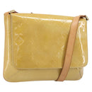 LOUIS VUITTON Monogram Vernis Thompson Street Bag Beige M91301 LV Auth ep15853A-1