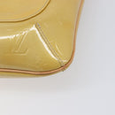 LOUIS VUITTON Monogram Vernis Thompson Street Bag Beige M91301 LV Auth ep15853A-18