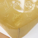 LOUIS VUITTON Monogram Vernis Thompson Street Bag Beige M91301 LV Auth ep15853A-10