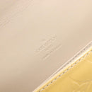 LOUIS VUITTON Monogram Vernis Thompson Street Bag Beige M91301 LV Auth ep15853A-22