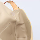 LOUIS VUITTON Monogram Vernis Thompson Street Bag Beige M91301 LV Auth ep15853A-23