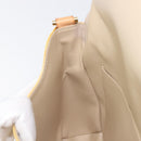 LOUIS VUITTON Monogram Vernis Thompson Street Bag Beige M91301 LV Auth ep15853A-24