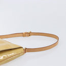LOUIS VUITTON Monogram Vernis Thompson Street Bag Beige M91301 LV Auth ep15853A-8