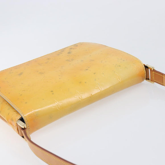 LOUIS VUITTON Monogram Vernis Thompson Street Bag Gris M91008 LV Auth ep15855