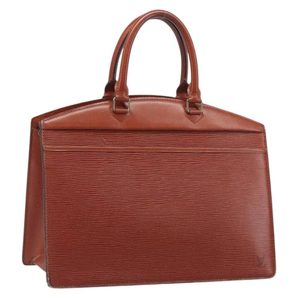 LOUIS VUITTON Epi Riviera Hand Bag Brown M48183 LV Auth ep15863