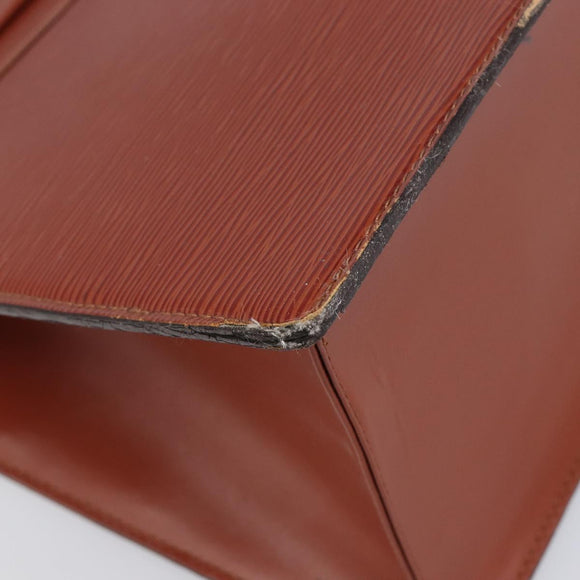 LOUIS VUITTON Epi Riviera Hand Bag Brown M48183 LV Auth ep15863