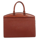 LOUIS VUITTON Epi Riviera Hand Bag Brown M48183 LV Auth ep15863-2