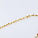 Christian Dior Chain Shoulder Bag Leather Black Gold Auth ep15864-9