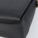 GUCCI Bamboo Hand Bag Leather Black Gold 000 926 0175 Auth ep15867A-10