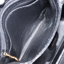 GUCCI Bamboo Hand Bag Leather Black Gold 000 926 0175 Auth ep15867A-20