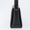 GUCCI Bamboo Hand Bag Leather Black Gold 000 926 0175 Auth ep15867A-5