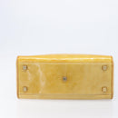 LOUIS VUITTON Monogram Vernis Tompkins Square Bag Beige M91149 LV Auth ep15870-6