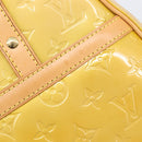 LOUIS VUITTON Monogram Vernis Tompkins Square Bag Beige M91149 LV Auth ep15870-20