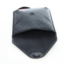 GUCCI GG Supreme Sherry Line Shoulder Bag PVC Black 599521 Auth ep15871A-19