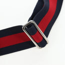 GUCCI GG Supreme Sherry Line Shoulder Bag PVC Black 599521 Auth ep15871A-8