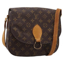 LOUIS VUITTON Monogram Saint Cloud GM Shoulder Bag M51242 LV Auth ep15880-1