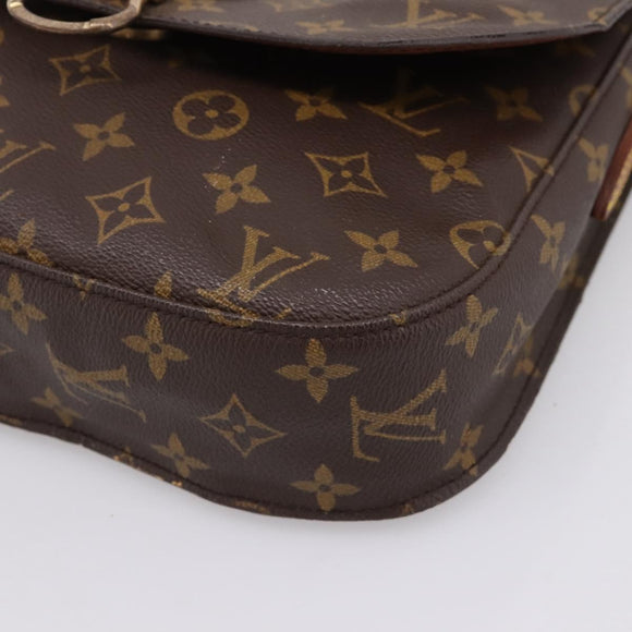 LOUIS VUITTON Monogram Saint Cloud GM Shoulder Bag M51242 LV Auth ep15880