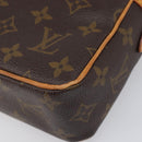 LOUIS VUITTON Monogram Compiegne 23 Clutch Bag M51847 LV Auth ep15881-15