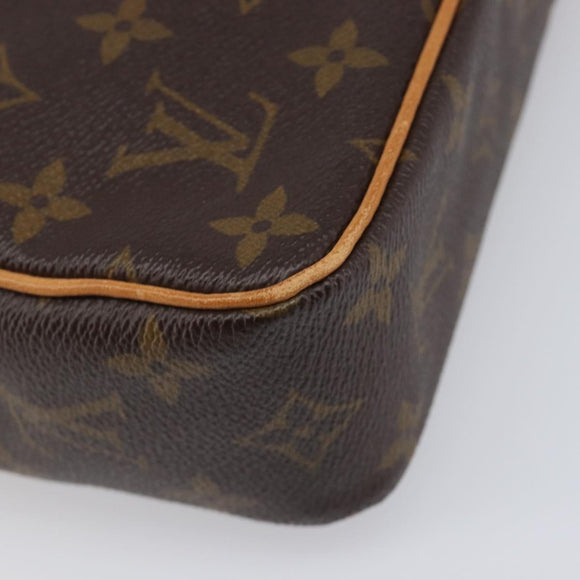 LOUIS VUITTON Monogram Compiegne 23 Clutch Bag M51847 LV Auth ep15881