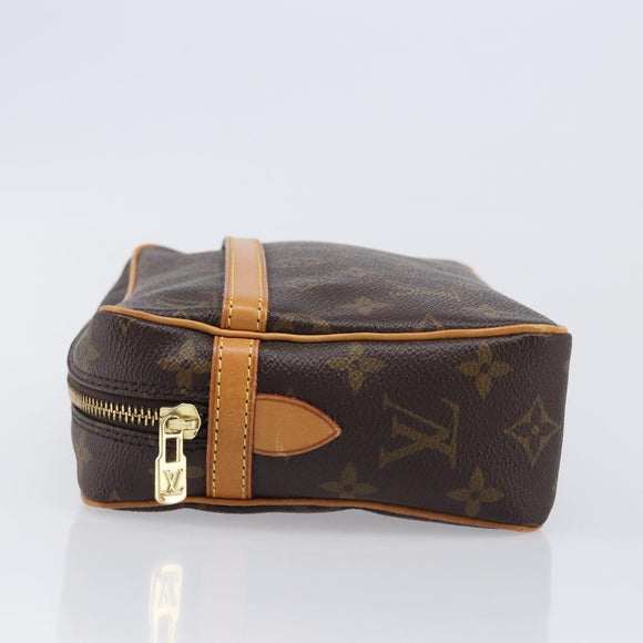 LOUIS VUITTON Monogram Compiegne 23 Clutch Bag M51847 LV Auth ep15881