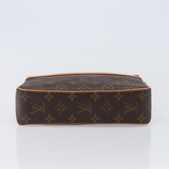 LOUIS VUITTON Monogram Compiegne 23 Clutch Bag M51847 LV Auth ep15881